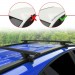 Dacia Sandero Stepway 2012-2020 Arası Ile Uyumlu Hook Model Anahtar Kilitli Ara Atkı Tavan Barı Si̇yah