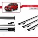 Fiat Doblo 2000-2009 Arası Ile Uyumlu Basic Model Ara Atkı Tavan Barı Gri̇ 3 Adet
