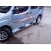 Fiat Doblo Uyumlu Krom Yan Kapı Çıtası 4 Parça 2006-2010 (Geniş)
