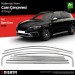 Fiat Egea Uyumlu Cross Krom Cam Çerçevesi 8 Parça. 2020 Üzeri