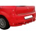 Fiat Grande Uyumlu Punto Arka Tampon Altı Kromlu Fiber 2005-2010