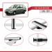 Fiat Palio Weekend 1996-2007 Arası Ile Uyumlu Basic Model Ara Atkı Tavan Barı Gri̇ 3 Adet