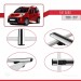 Fiat Qubo 2008-2017 Arası Ile Uyumlu Basic Model Ara Atkı Tavan Barı Gri̇ 3 Adet