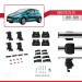 Ford Fiesta Vii 2017-2023 Arası Ile Uyumlu Ace-4 Ara Atkı Tavan Barı Gri̇