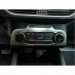 Ford Focus Uyumlu 2019+ Klima Panel Kaplama Silver(Paslanmaz Çelik),
