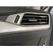 Ford Focus Uyumlu 2019+ Menfez Kaplama 3 Parça Silver(Paslanmaz Çelik)
