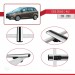 Ford Grand C-Max 2011-2019 Arası Ile Uyumlu Basic Model Ara Atkı Tavan Barı Gri̇ 3 Adet