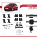 Ford Ka + 2016-2020 Arası Ile Uyumlu Ace-4 Ara Atkı Tavan Barı Gri̇