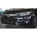 Honda Civic Uyumlu Fc5 2016-2019 Ön Tampon Alt Nikelajı 2 Parça