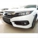 Honda Civic Uyumlu Fc5 2016-2020 Ön Sis Orta Çıta Karbon