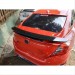 Honda Civic Uyumlu Fc5 2016-2020 Turbo Spoiler Işıksız (Boyasız)