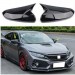 Honda Civic Uyumlu Fc5 2016 Sonrası Sedan Batman Yarasa Ayna Kapağı (Parlak Siyah)
