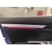 Honda Civic Uyumlu Fc5-Fk7 2016-2020 Işıklı İç Kapı Çıtası 4 Parça Kırmızı