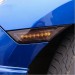 Honda Civic Uyumlu Fc5-Fk7(2016+) Çamurluk Ledi-Düz Versiyon-Turuncu