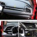 Honda Civic Uyumlu Fc5 Göğüslük Kaplama 3 Parça - Piano Black