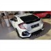 Honda Civic Uyumlu Fk7 2016-2020 Hatchback Spoiler Dto Boyasız