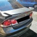 Honda Civic Uyumlu Spoiler Işıklı Yarasa Model Spoiler 2006-2012 Boyalı Parça