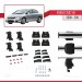Honda Civic Viii Sedan 2006-2011 Arası Ile Uyumlu Ace-4 Ara Atkı Tavan Barı Gri̇