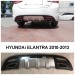 Hyundai Elantra Uyumlu 2011-2013 Difüzör (Gri)
