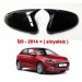 Hyundai İ20 Uyumlu 2014-2018 Sinyalsiz Batman Yarasa Ayna Kapağı (Parlak Siyah)