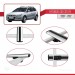 Hyundai İ30 Estate 2007-2012 Arası Ile Uyumlu Basic Model Ara Atkı Tavan Barı Gri̇ 3 Adet