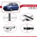 Hyundai Lavita / Matrix (Fc) 2001-2010 Arası Ile Uyumlu Basic Model Ara Atkı Tavan Barı Gri̇ 3 Adet