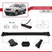 Jeep Grand Cherokee 2005-2010 Arası Ile Uyumlu Fly Model Ara Atkı Tavan Barı Si̇yah