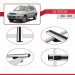 Kia Sportage 2004-2009 Arası Ile Uyumlu Basic Model Ara Atkı Tavan Barı Gri̇ 3 Adet