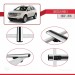 Lincoln Mkx 2007-2015 Arası Ile Uyumlu Basic Model Ara Atkı Tavan Barı Gri̇ 3 Adet