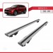 Mazda Cx-5 2012-2017 Arası Ile Uyumlu Hook Model Anahtar Kilitli Ara Atkı Tavan Barı Gri̇