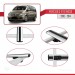 Mercedes Vito (W639) 2010-2014 Arası Ile Uyumlu Basic Model Ara Atkı Tavan Barı Gri̇ 3 Adet