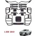 Mitsubishi L200 Uyumlu Dış Kaplama Seti Siyah Set Full 2019+ 17 Parça