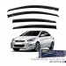 Niken Hyundai Uyumlu Accent Blue -2012- Kromlu Cam Rüzgarlığı 4Lü Parça