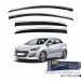 Niken Hyundai Uyumlu İ30 2013-2017 Kromlu Cam Rüzgarlığı 4Lü Parça
