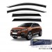 Niken Peugeot Uyumlu 3008 -2017 Kromlu Cam Rüzgarlığı