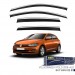 Niken Volkswagen Uyumlu Polo 2018 Kromlu Cam Rüzgarlığı 4'Lü
