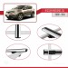 Nissan Murano (Z51) 2008-2014 Arası Ile Uyumlu Basic Model Ara Atkı Tavan Barı Gri̇ 3 Adet