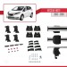 Nissan Note / Versa 2013-2019 Arası Ile Uyumlu Ace-4 Ara Atkı Tavan Barı Gri̇