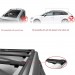 Nissan Nv200 2010-2019 Arası Ile Uyumlu Fly Model Ara Atkı Tavan Barı Si̇yah 4 Adet Bar