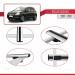 Nissan Qashqai 2007-2010 Arası Ile Uyumlu Basic Model Ara Atkı Tavan Barı Gri̇ 3 Adet