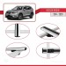 Nissan Rogue 2014-2020 Arası Ile Uyumlu Basic Model Ara Atkı Tavan Barı Gri̇ 3 Adet