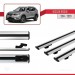 Nissan Rogue 2014-2020 Arası Ile Uyumlu Basic Model Ara Atkı Tavan Barı Gri̇ 3 Adet