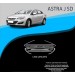 Opel Astra Uyumlu J Sedan Krom Cam Çerçevesi Paslanmaz Çelik Parça