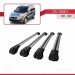 Opel Combo (D) 2012-2018 Arası Ile Uyumlu Ace-1 Ara Atkı Tavan Barı Gri̇ 4 Adet Bar