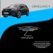 Opel Grandland X Krom Cam Çerçevesi 12 Parça (2017+)