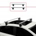 Opel / Vauxhall Karl 2015-2022 Arası Ile Uyumlu Ace-4 Ara Atkı Tavan Barı Gri̇