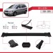 Opel Zafira 2001-2005 Arası Ile Uyumlu Fly Model Ara Atkı Tavan Barı Si̇yah 3 Adet Bar