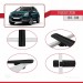 Peugeot 2008 2013-2019 Arası Ile Uyumlu Basic Model Ara Atkı Tavan Barı Si̇yah 3 Adet