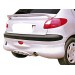 Peugeot 206 Uyumlu Arka Tampon Altı Telli (3 Kapı) Fiber 1998-2012
