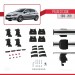 Peugeot 308 2013-2021 Arası Ile Uyumlu Ace-4 Ara Atkı Tavan Barı Gri̇
